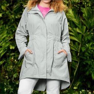 Lela Rose x Lane Bryant Gray Windbreaker Jacket 26